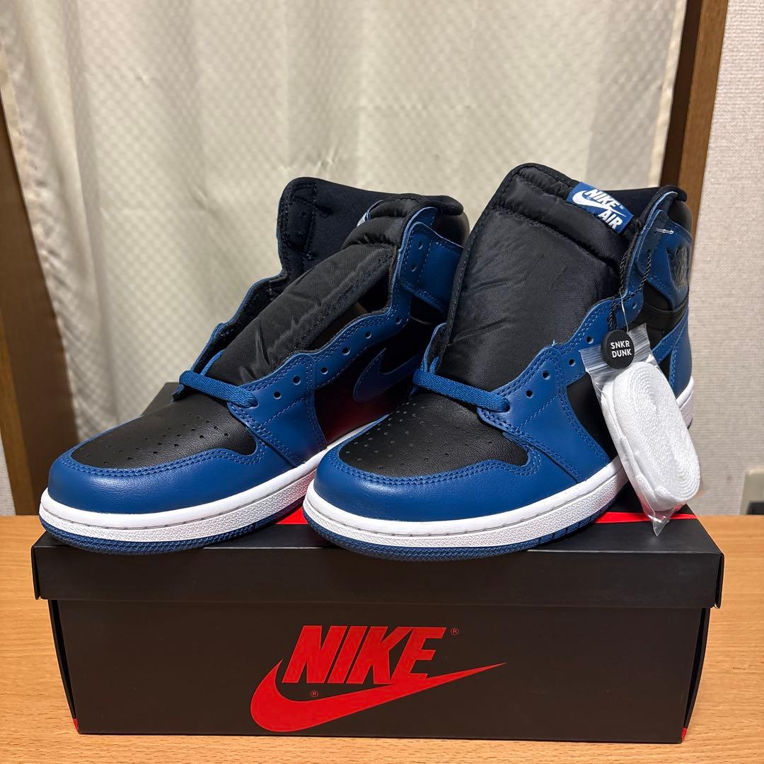 靴 AirJordan1RetroHighOG \"Dark Marina Blue\" 中古・古着通販】NIKE (ナイキ) Nike Air Jordan 1 Retro High OG Dark