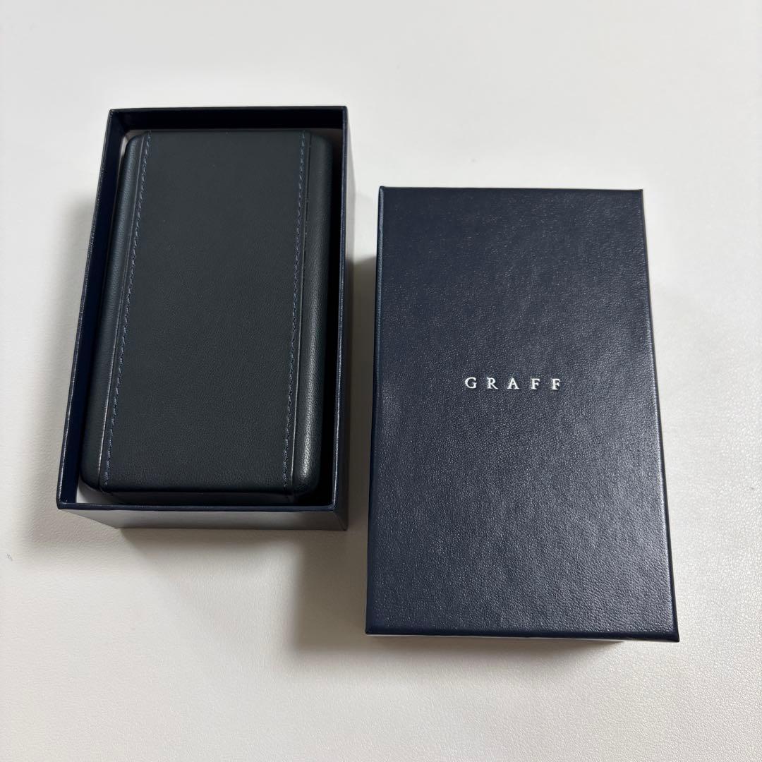 美品 グラフ ペアリングケース 結婚指輪 空箱 ジュエリーボックス 旧型
