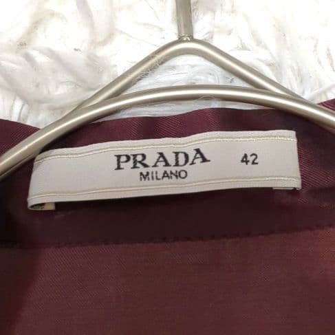 美品】プラダ☆フリル ボウタイ 現行 42サイズ ブラウス XL - メルカリ