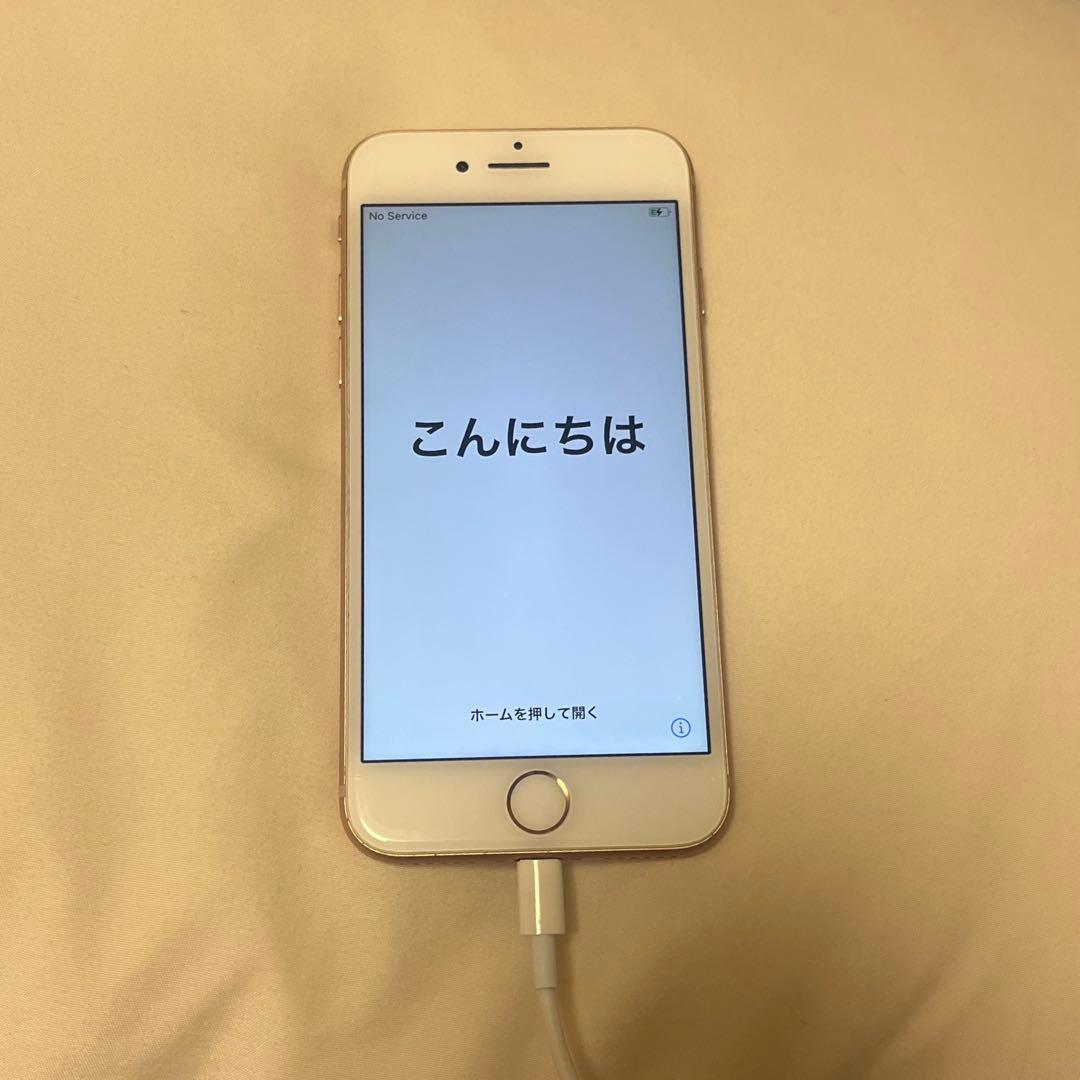 iPhone8 gold 64gb - メルカリ