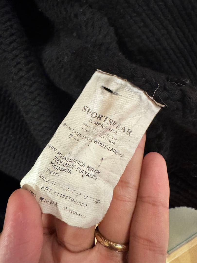 archive stone island 0310919 ドラにバーズニット - メルカリ