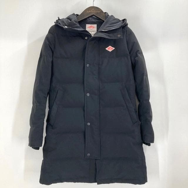 DANTON ダントン ダウンコート 34サイズ ブラック ラクーンファー