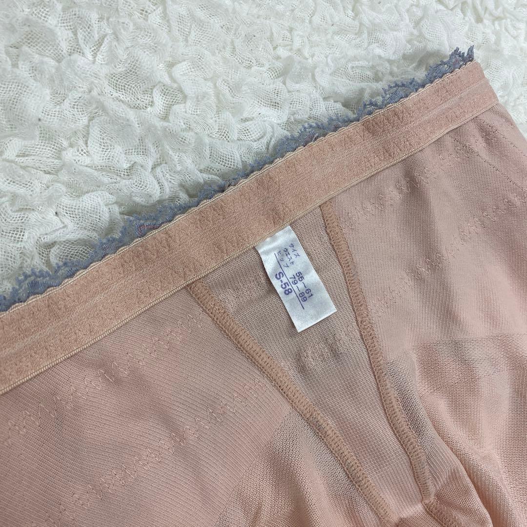 マルコ 補正下着 ロングガードル S-58 カーヴィシャス カレスピンク