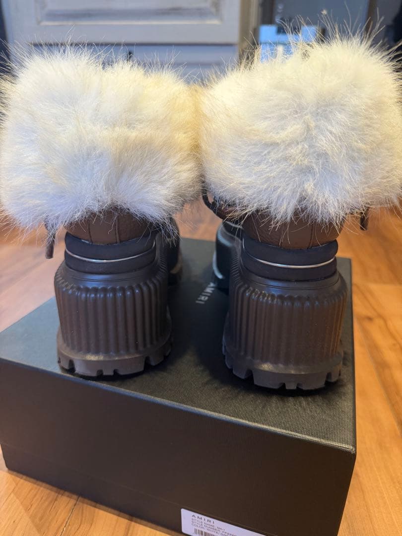 yelloLizi Platform Short Boots ブラウン - メルカリ