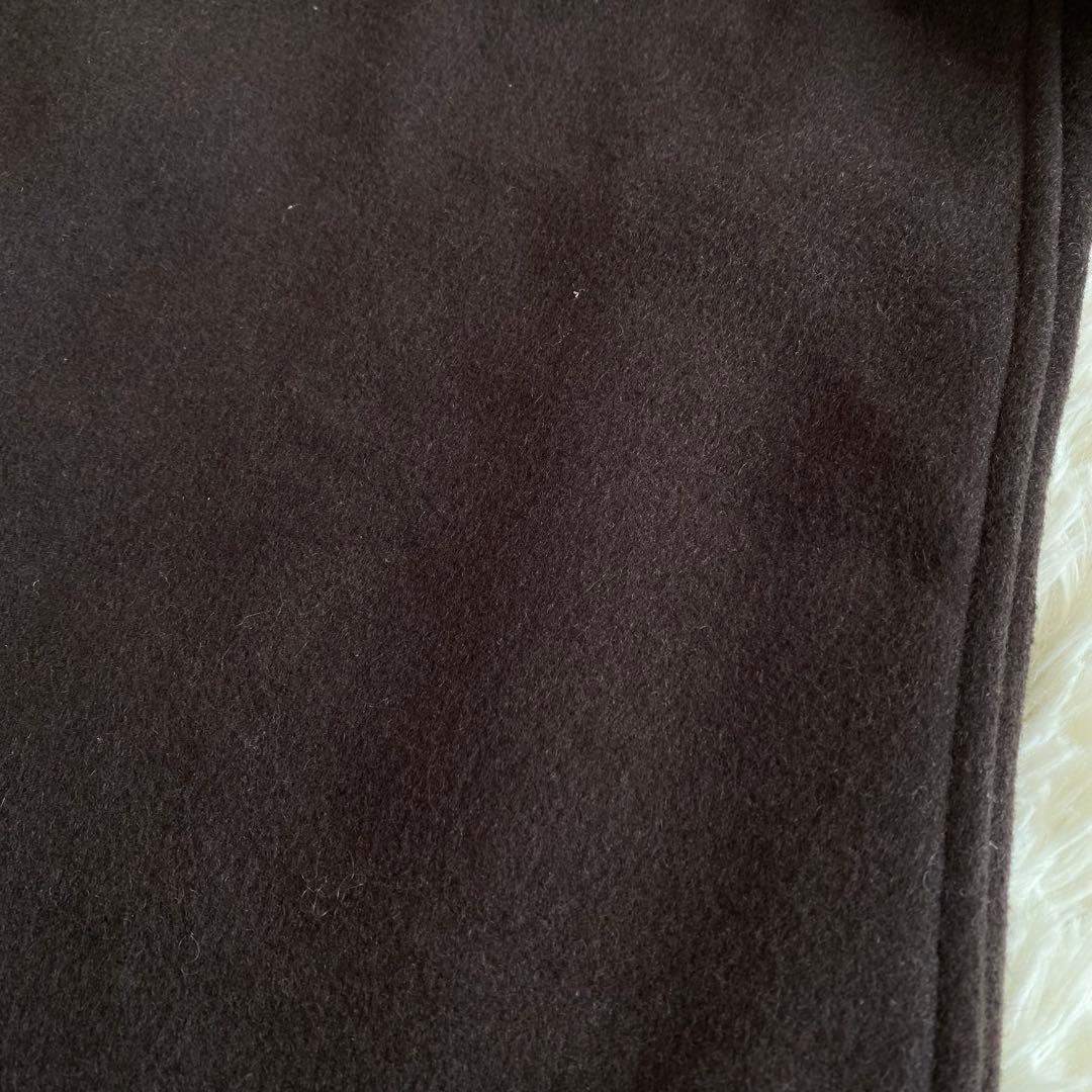 ガリャルダガランテ リバーハーフコート ブラウン ガウンコート