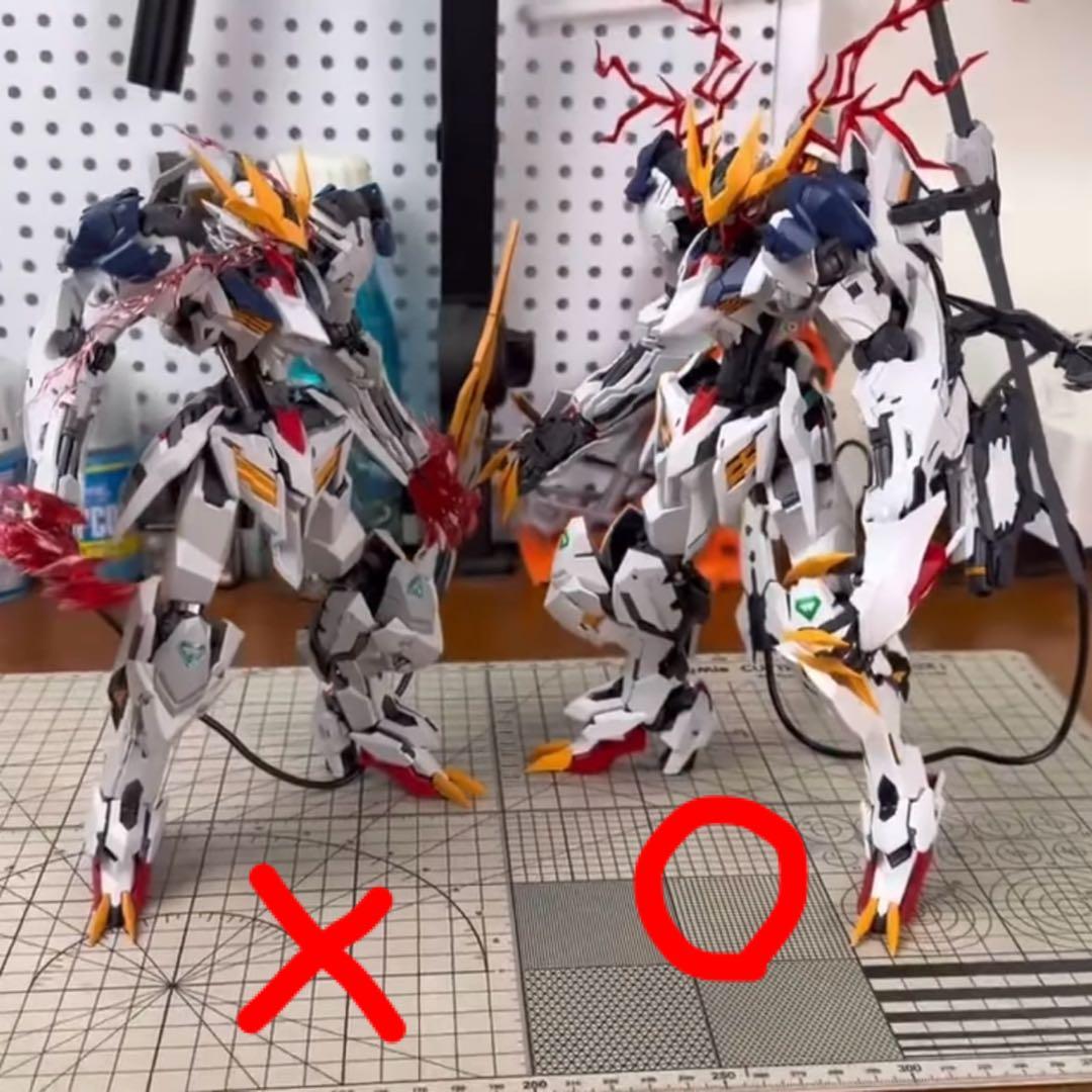 LUNAVOR製 バルバトスルプスレクス 似 狼王 プラモデル バルバトス 似