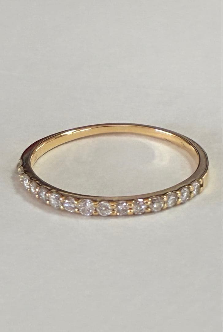 アトリエSAWA K18YG ダイヤモンドエタニティリング 0.3ct 15号 - メルカリ