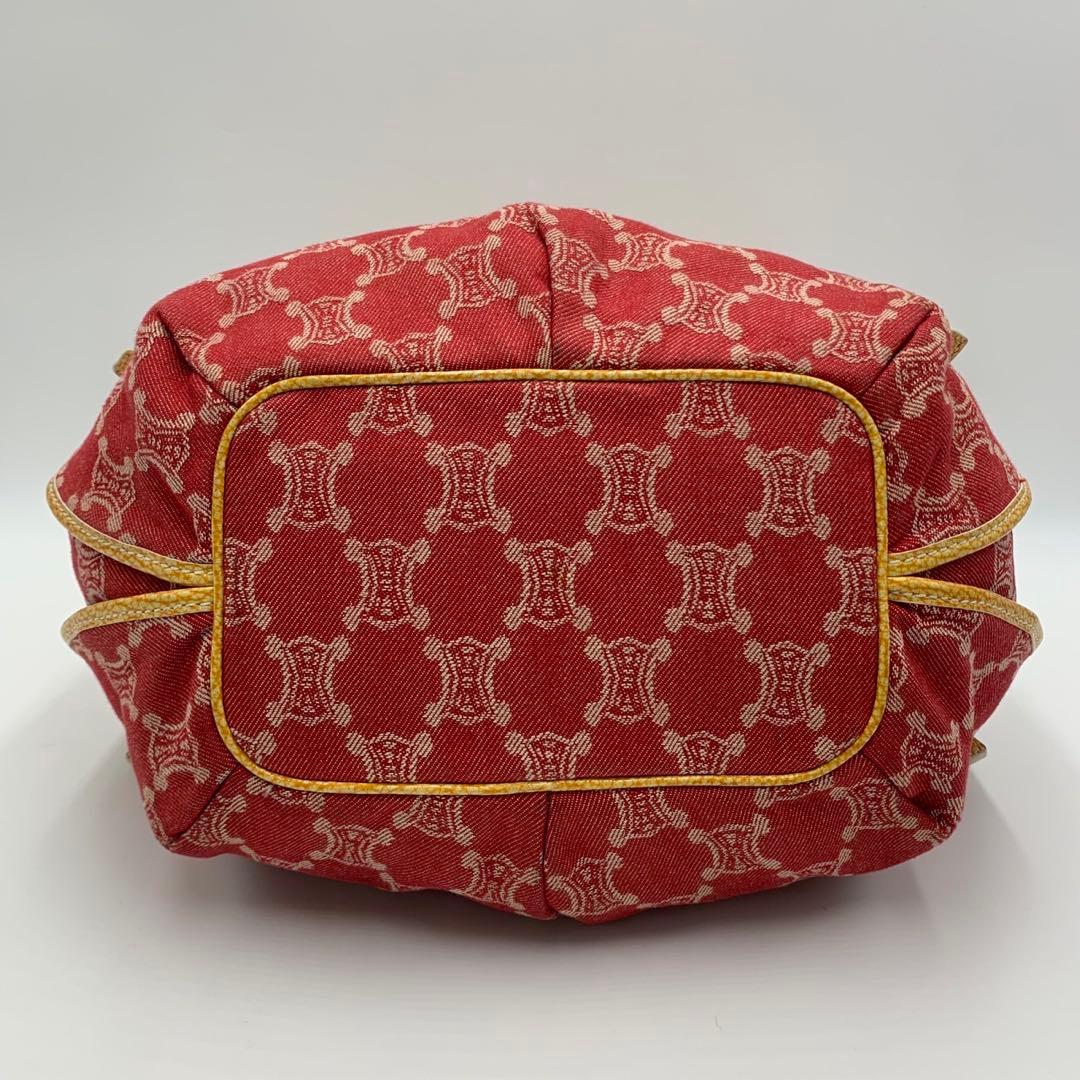 希少］セリーヌ ハンドバッグ ビタースウィート パリマカダム デニム