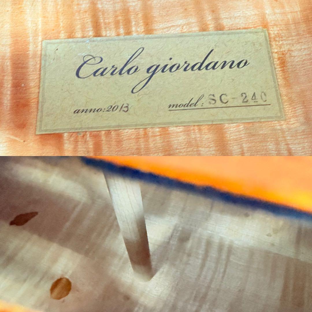 mocototo様専用 carlo giordano 4/4 sc-240 20 - メルカリ
