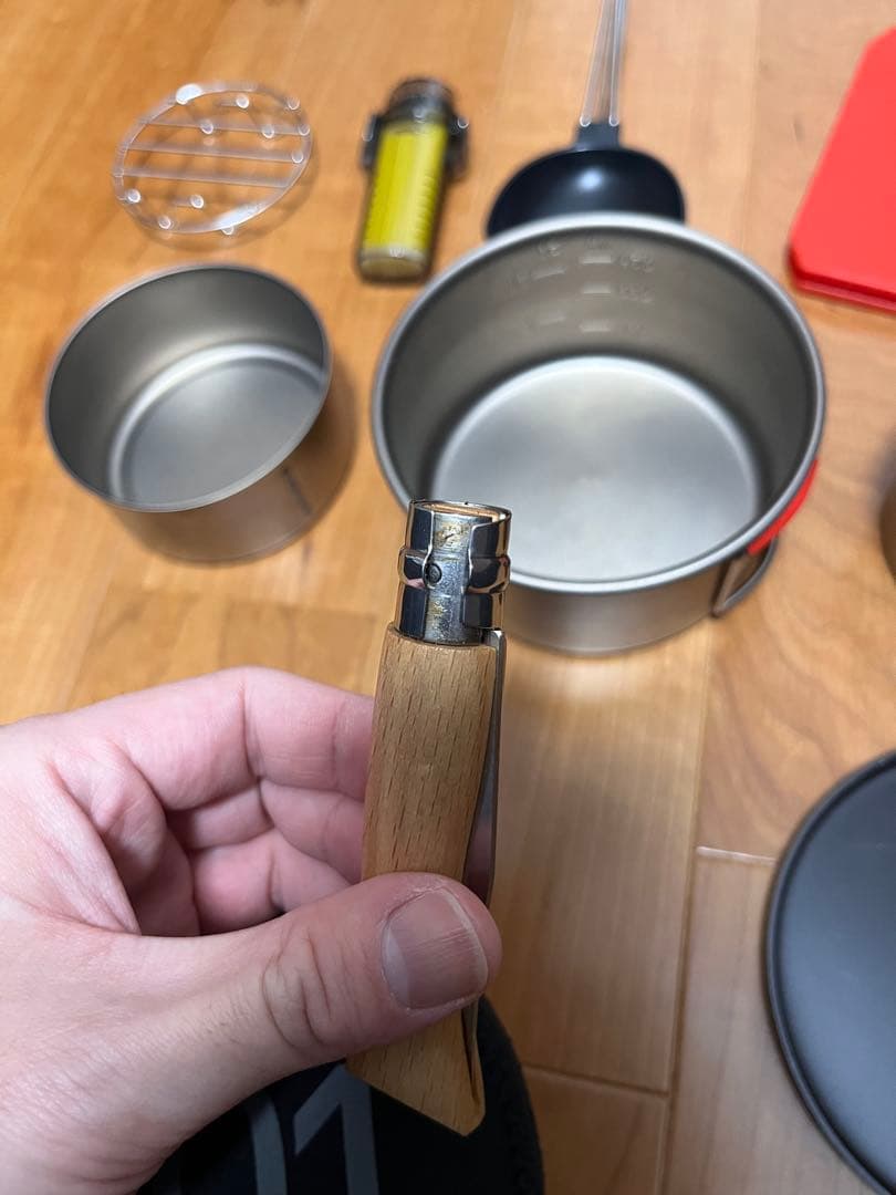 エバニュー MSR snowpeak オピネル 水蒸気炊飯 登山クッカーセット