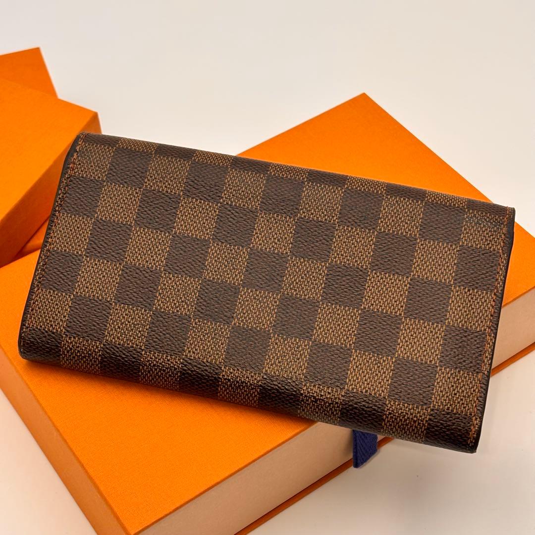 ✨鑑定済み✨ルイヴィトン✨ダミエ 長財布✨ポルトフォイユサラ 2