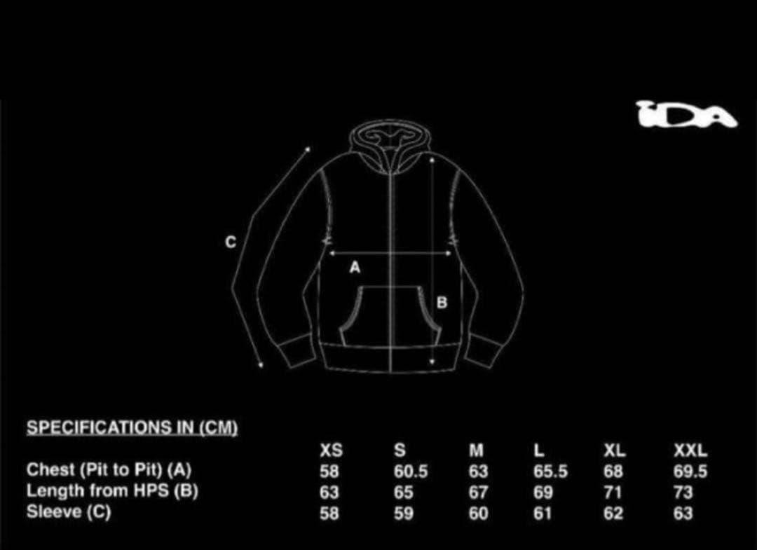 Ida sply zip hoodie black - メルカリ