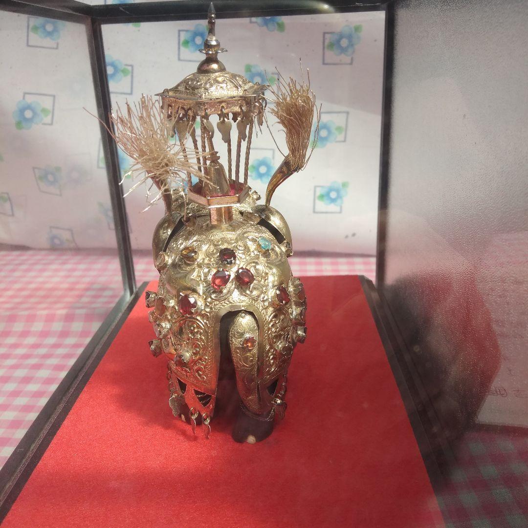 宝石細工 象置物 - メルカリ