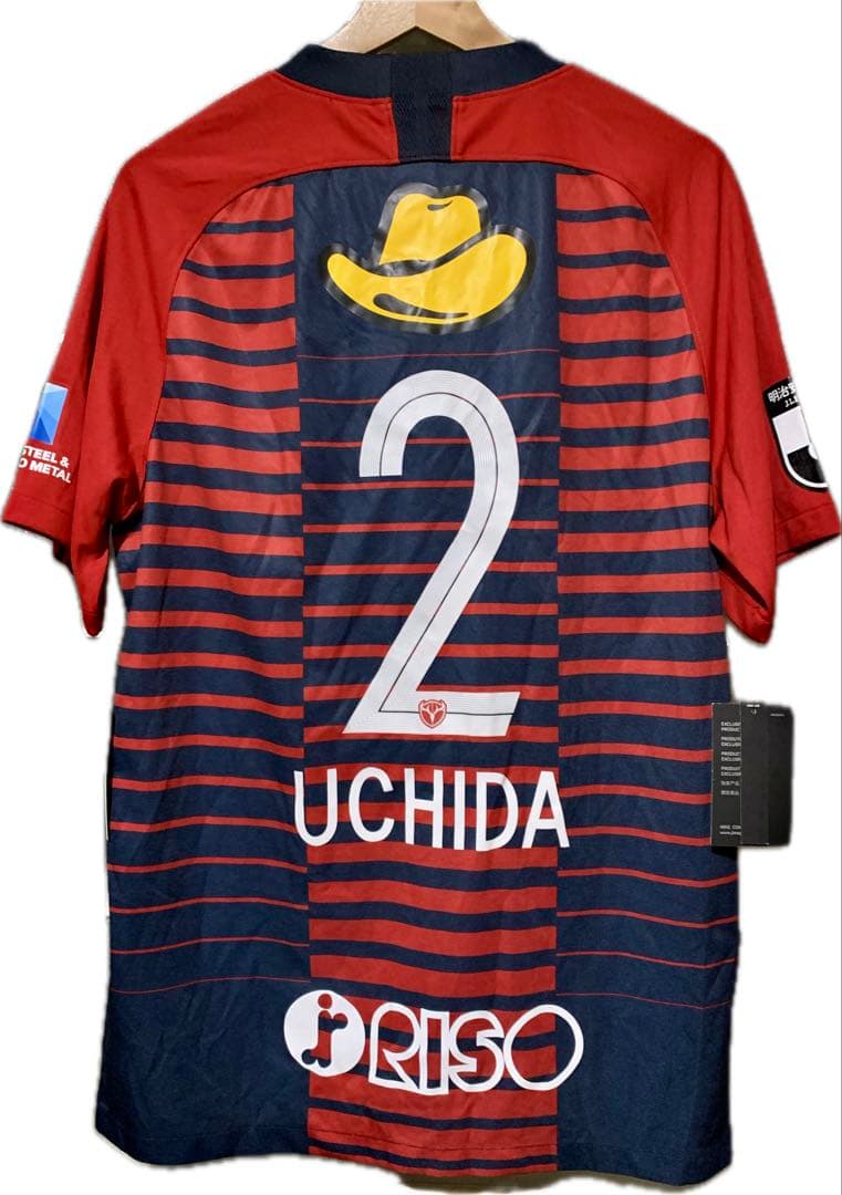 未使用 鹿島アントラーズ 2019 #2 内田篤人 ユニフォーム XL NIKE NIKE 鹿島アントラーズ 2019 ユニフォーム ホーム 半袖 レプリカ