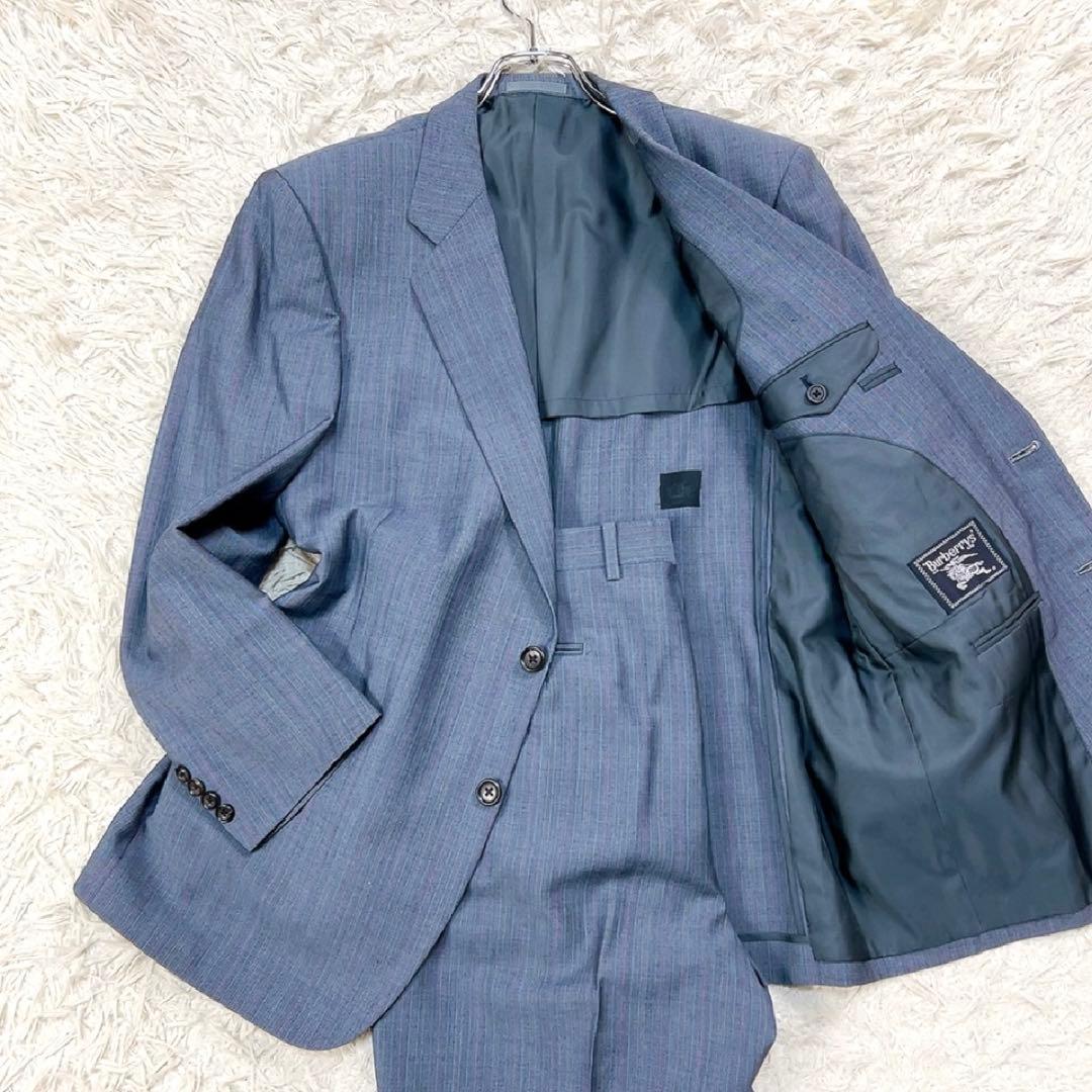 バーバリー セットアップ スーツ ジャケット パンツ BE5 M相当 グレー系 楽天市場】スーツ・セットアップ（ブランドバーバリー）（メンズ