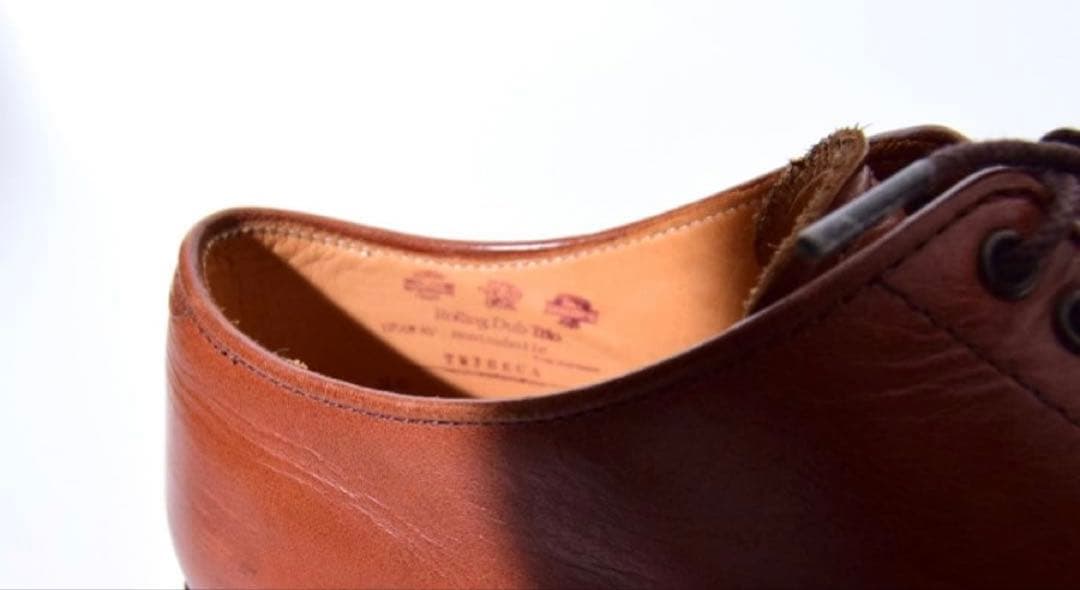 ROLLING DUB TRIO TRIBECA レザーシューズ ブラウン - メルカリ