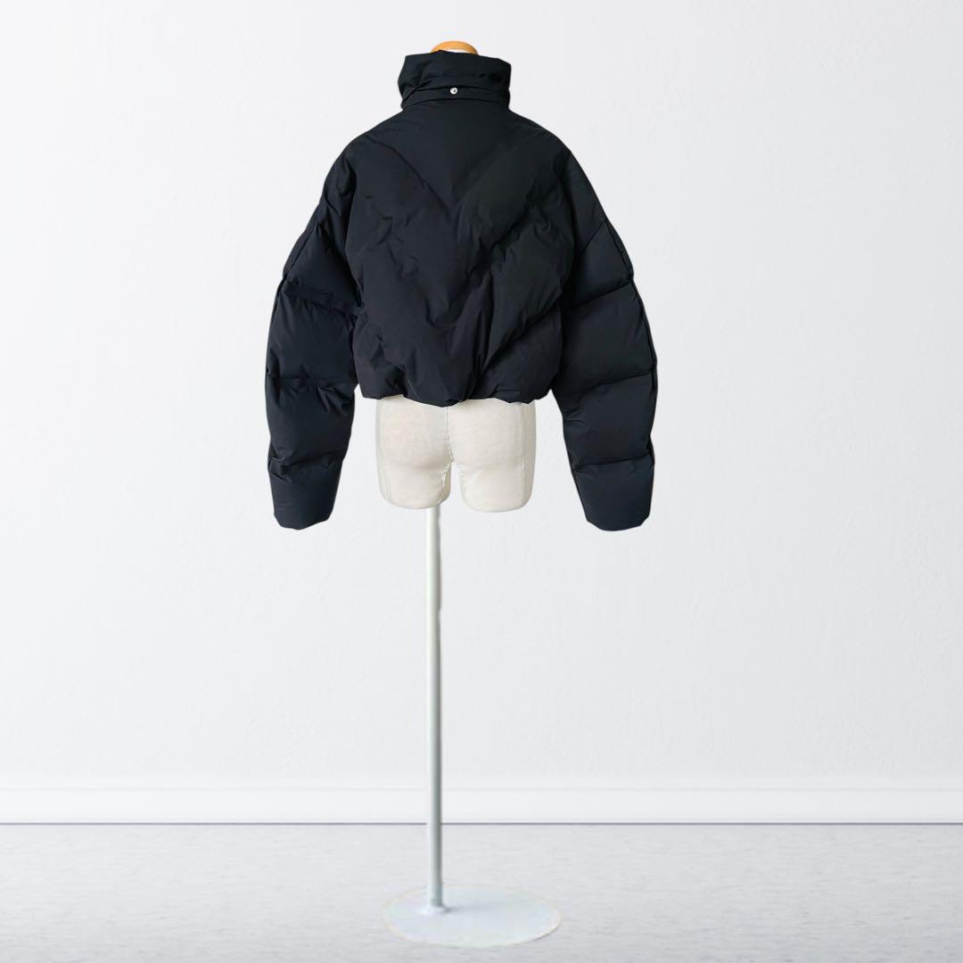 30万 BOTTEGA VENETA ショート ダウン ジャケット コート 黒S - メルカリ