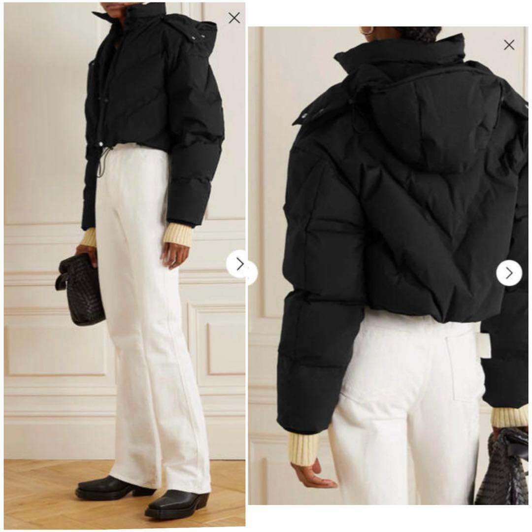 30万 BOTTEGA VENETA ショート ダウン ジャケット コート 黒S - メルカリ