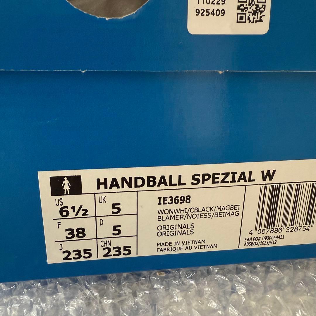 すぐ発送 新品 adidas HANDBALL SPEZIAL W 23.5cm