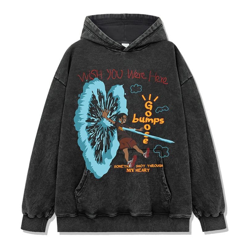 Travis Scott ヴィンテージ加工 パーカー 裏起毛 XL - メルカリ