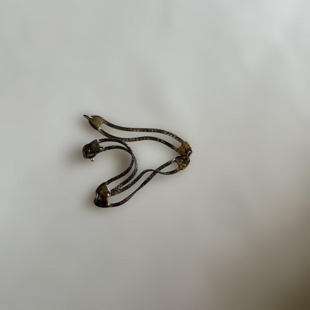 希少！ウノアエレ シルバー925 ヴィンテージ ブレスレット イタリア製