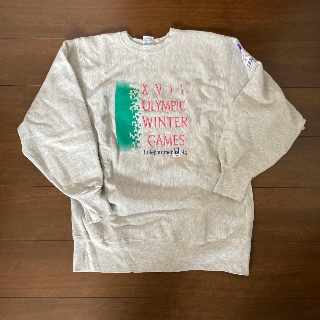 USA製 リバースウィーブ ヴィンテージ リレハンメルオリンピック IBM