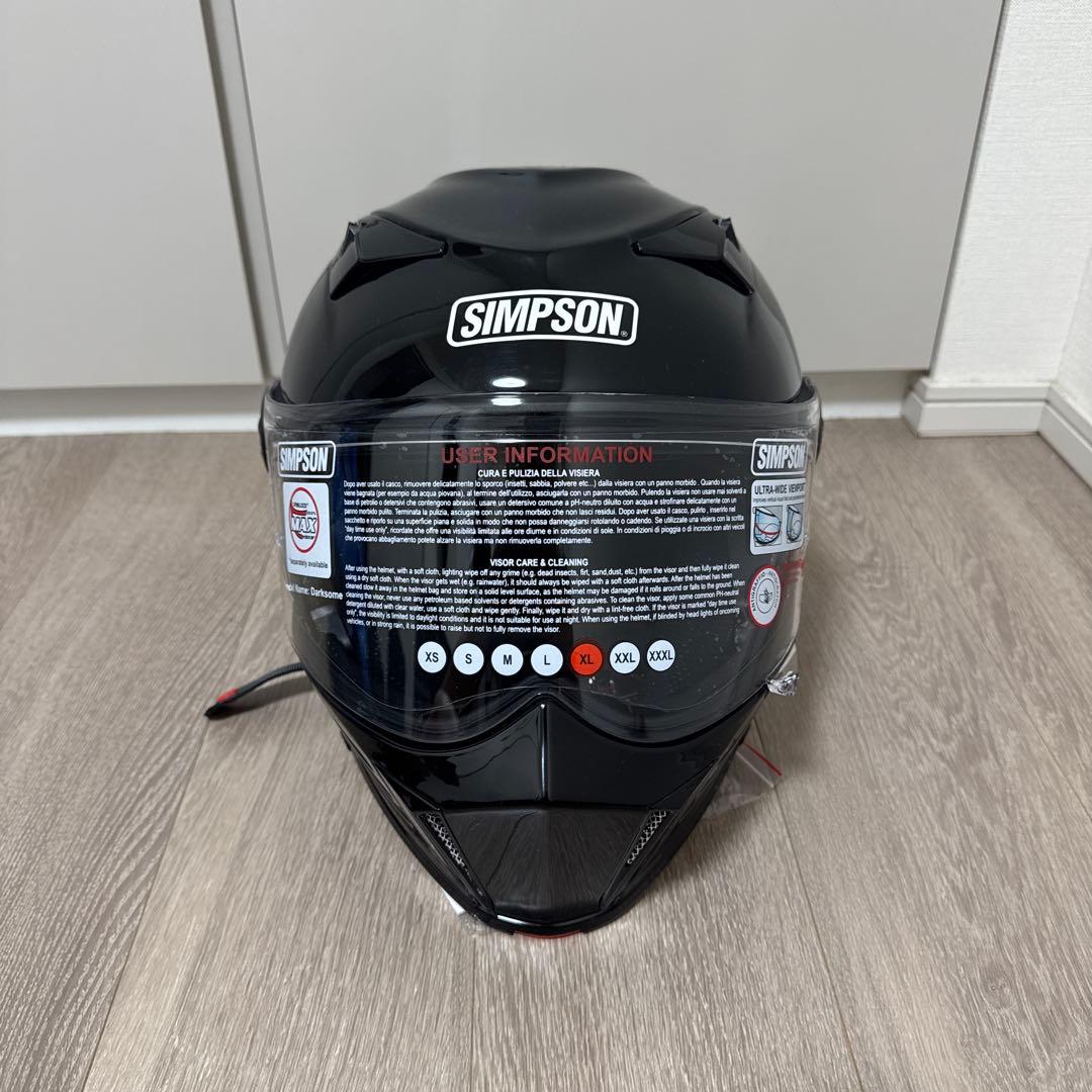 SIMPSON Darksome Black Metal 999470 XL - メルカリ