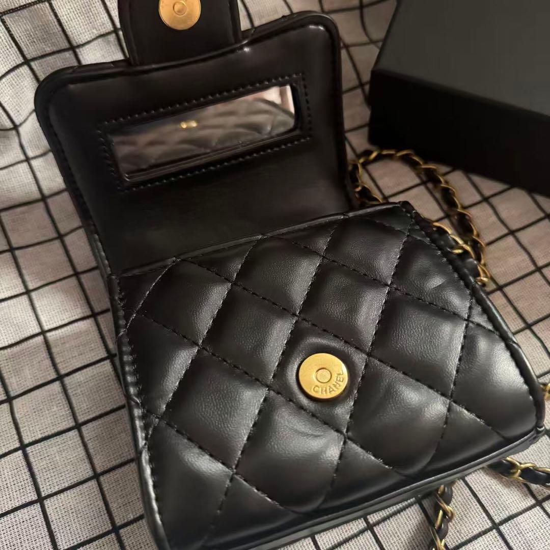 シャネル ショルダーバッグ ノベルティ ブラック - メルカリ