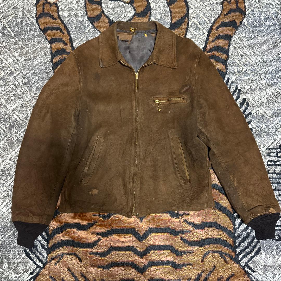 スペシャル 40s 50s ヴィンテージ スポーツジャケット スウェード