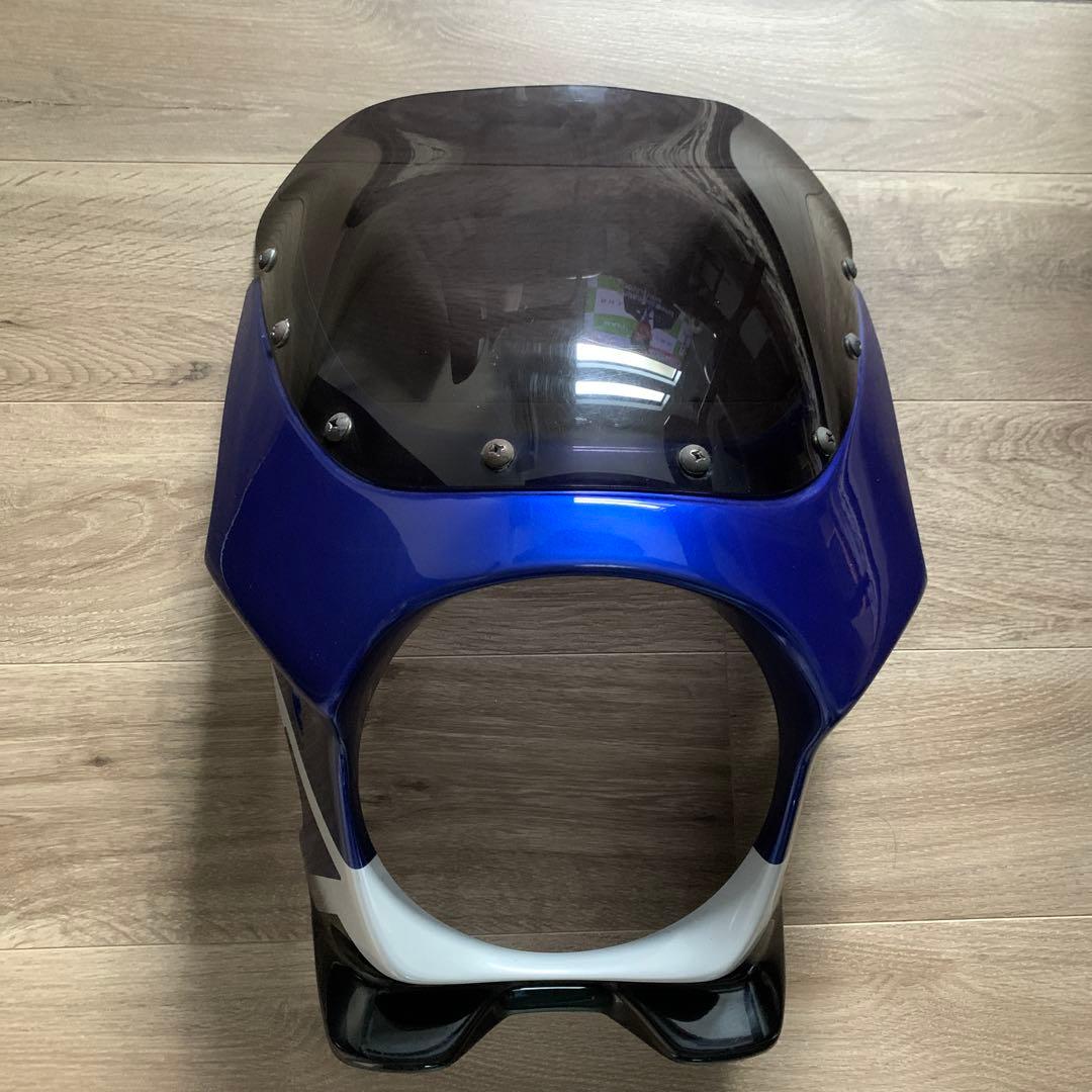 BLUSTER2 カウル XJR1300 ディープパープリッシュブルーメタリック ワールドウォーク（WORLD WARK） XJR1300 ビキニカウル タイプAERO