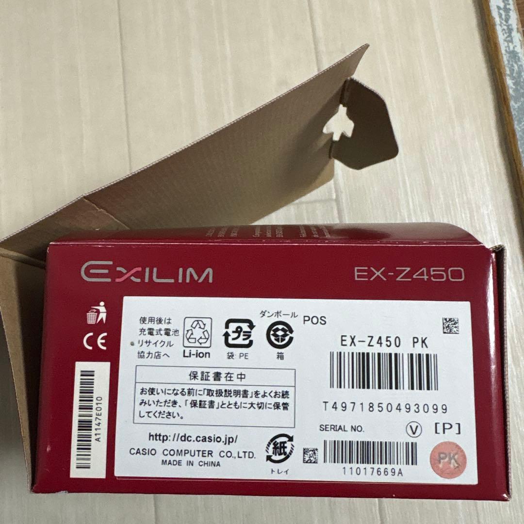 CASIO EXILIM EX-Z450 ピンク 12.1MP