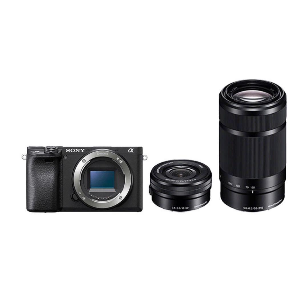 SONY α6400 ダブルズームキット SONY α6400 ILCE-6400X ダブルズームレンズキット [シルバー] 価格比較