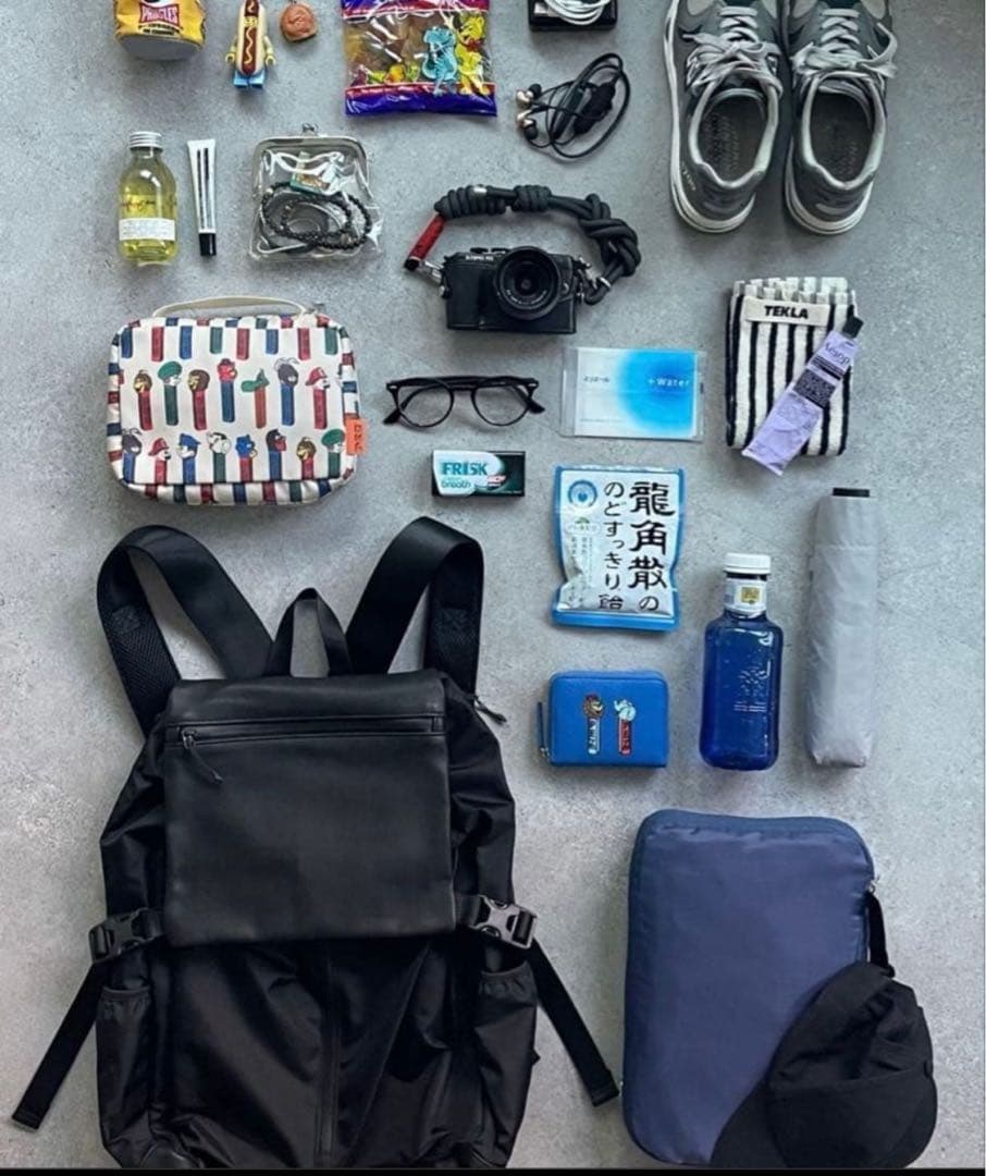 ☆極美品☆イアパピヨネ×BURLAPOUTFITTER撥水レザーコンビリュック