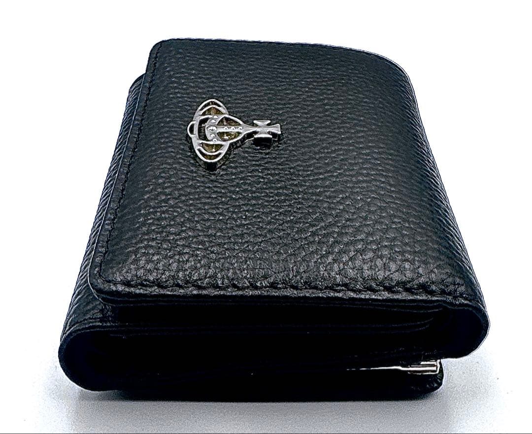 新品✦素敵】Vivienne Westwood 三つ折り財布 ブラック/ 人気 - メルカリ