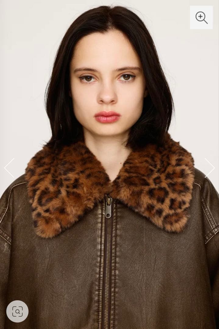 大SALE❣️】レオパードファー レザージャケット SLY - メルカリ