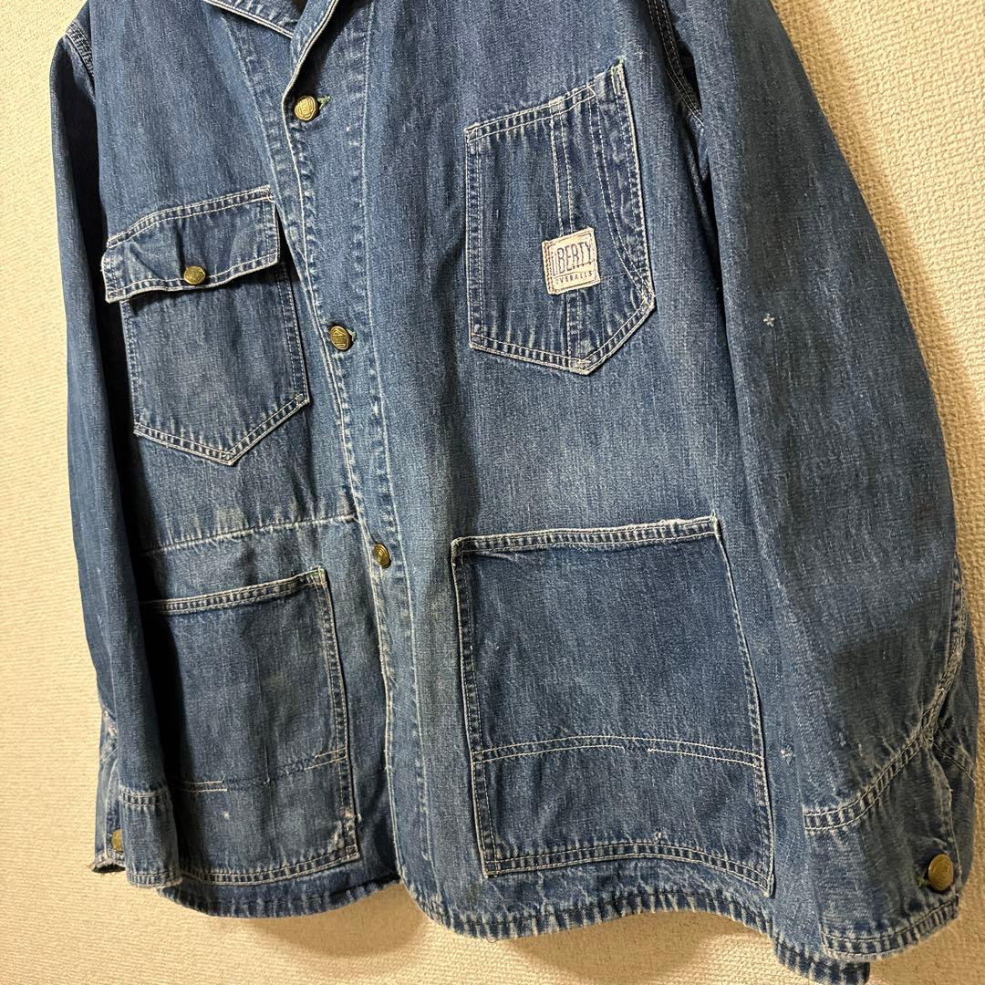 50s Liberty デニム カバーオール Denim Coverall - メルカリ