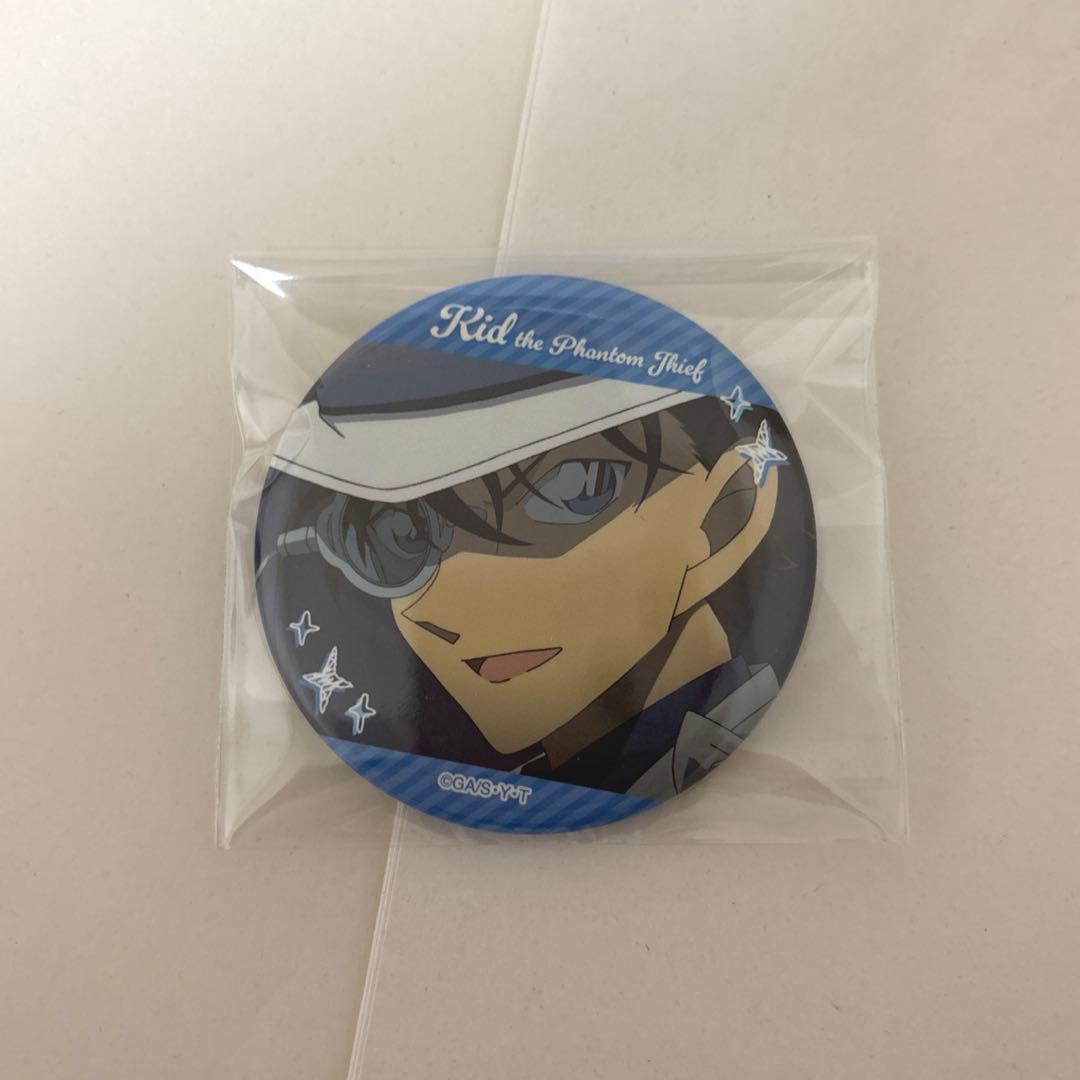 名探偵コナン 怪盗キッド 黒羽快斗 缶バッジ キャラバッジコレクション