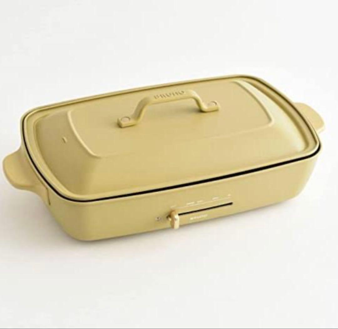 //あやママ//BRUNO ホットプレート グランデサイズ 【限定カラー】 ホットプレートグランデサイズ＋グリルプレートセット 【直営店限定