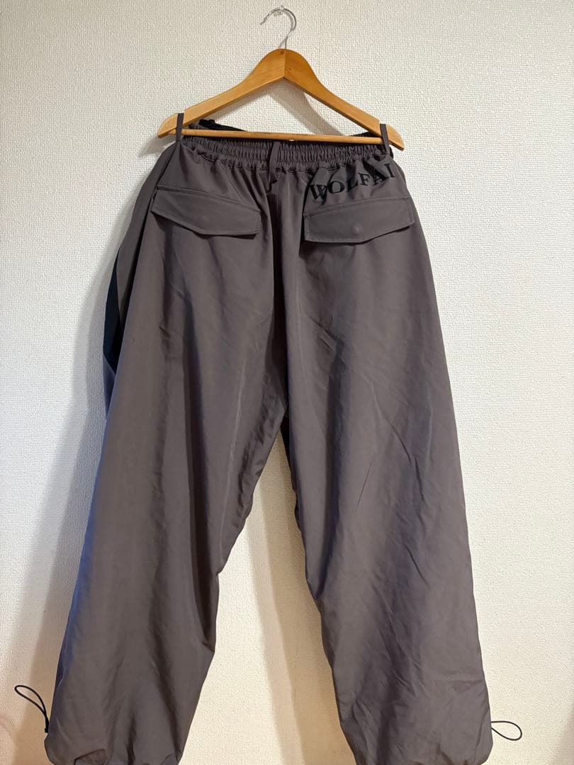 WOLFAI スノーウェア ボルドーグレー XL