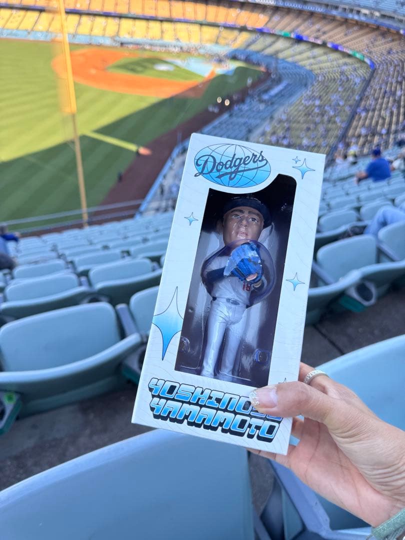 山本由伸 18 バブルヘッド 来場者限定 大谷翔平インサイダー付 - メルカリ