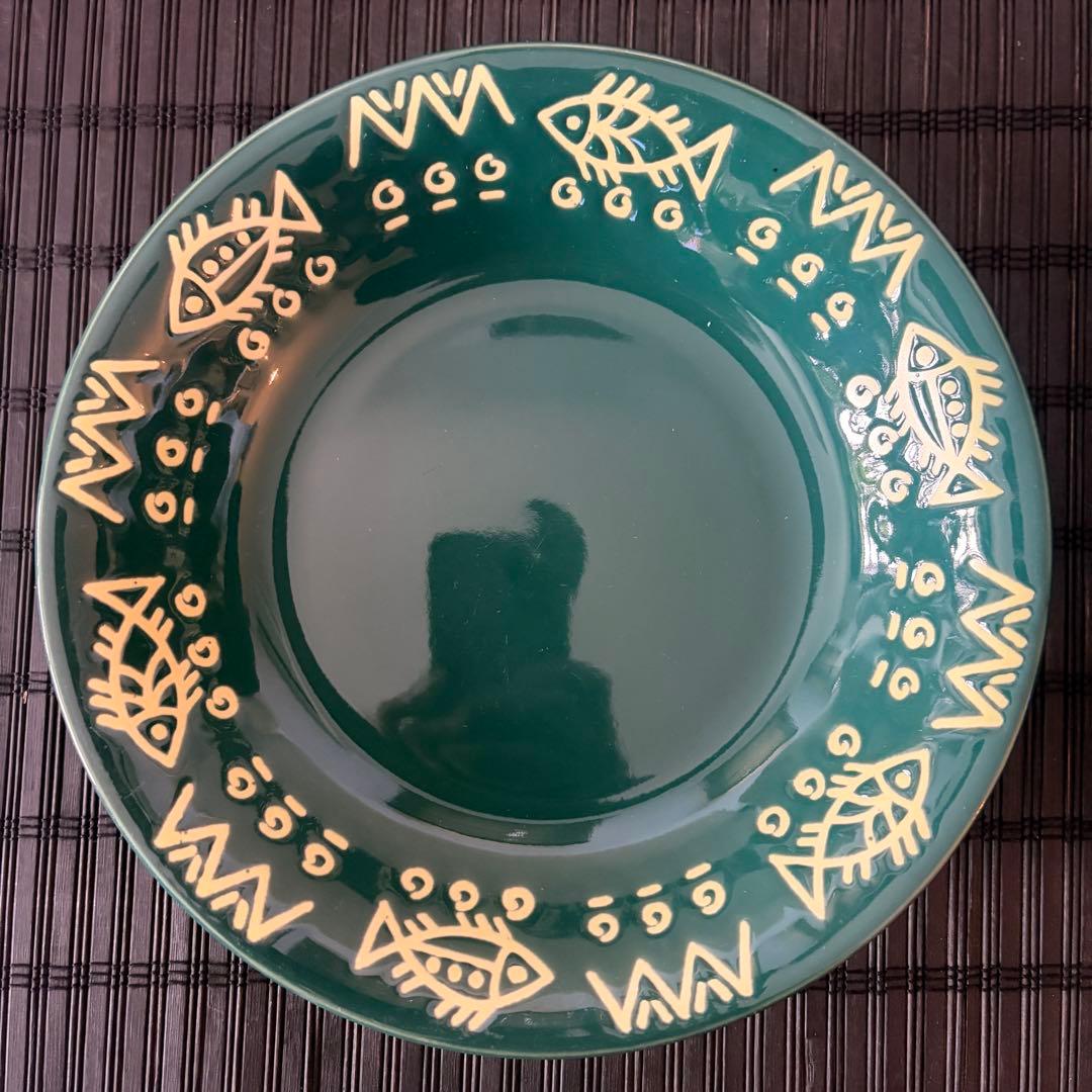 三洋陶器 【藤井風】魚柄ミッチャム カレー皿 パスタ皿 2客 - メルカリ