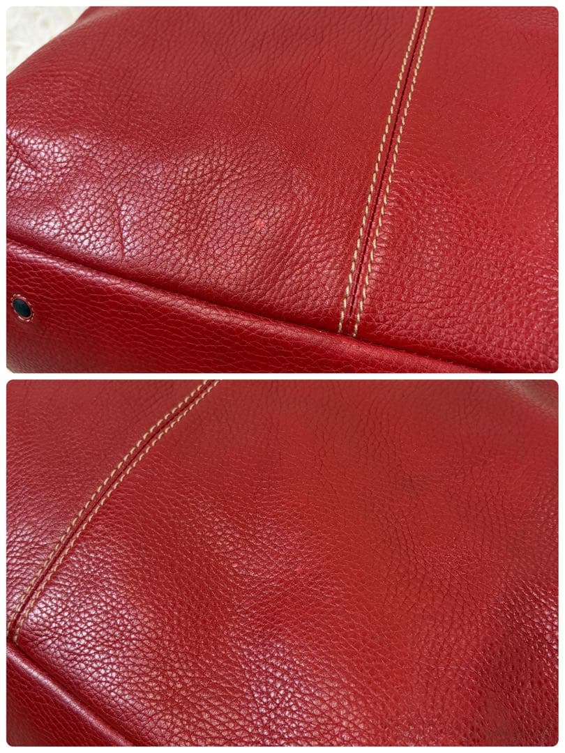 美品】ダニエルアンドボブ パネルイントートバッグ シボ革 大容量