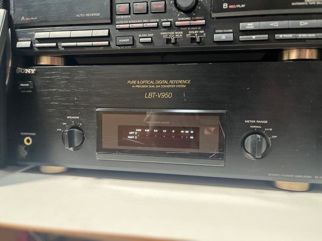 テツくん様再購入分✴︎通電確認のみ！【LBT-V950】ソニー システム