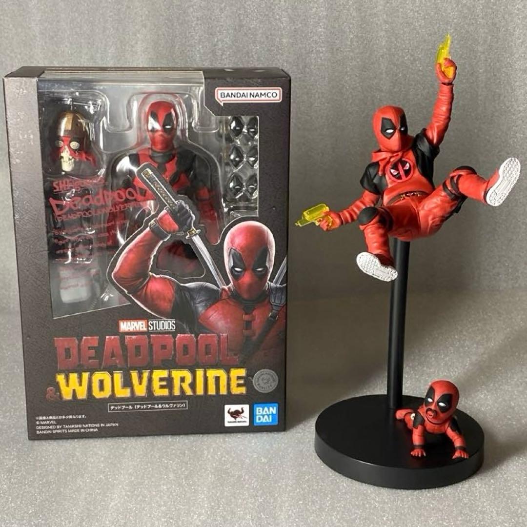 S.H.フィギュアーツ　デッドプール　デッドプール & ウルヴァリン S.H.Figuarts デッドプール（デッドプール＆ウルヴァリン） | 魂ウェブ