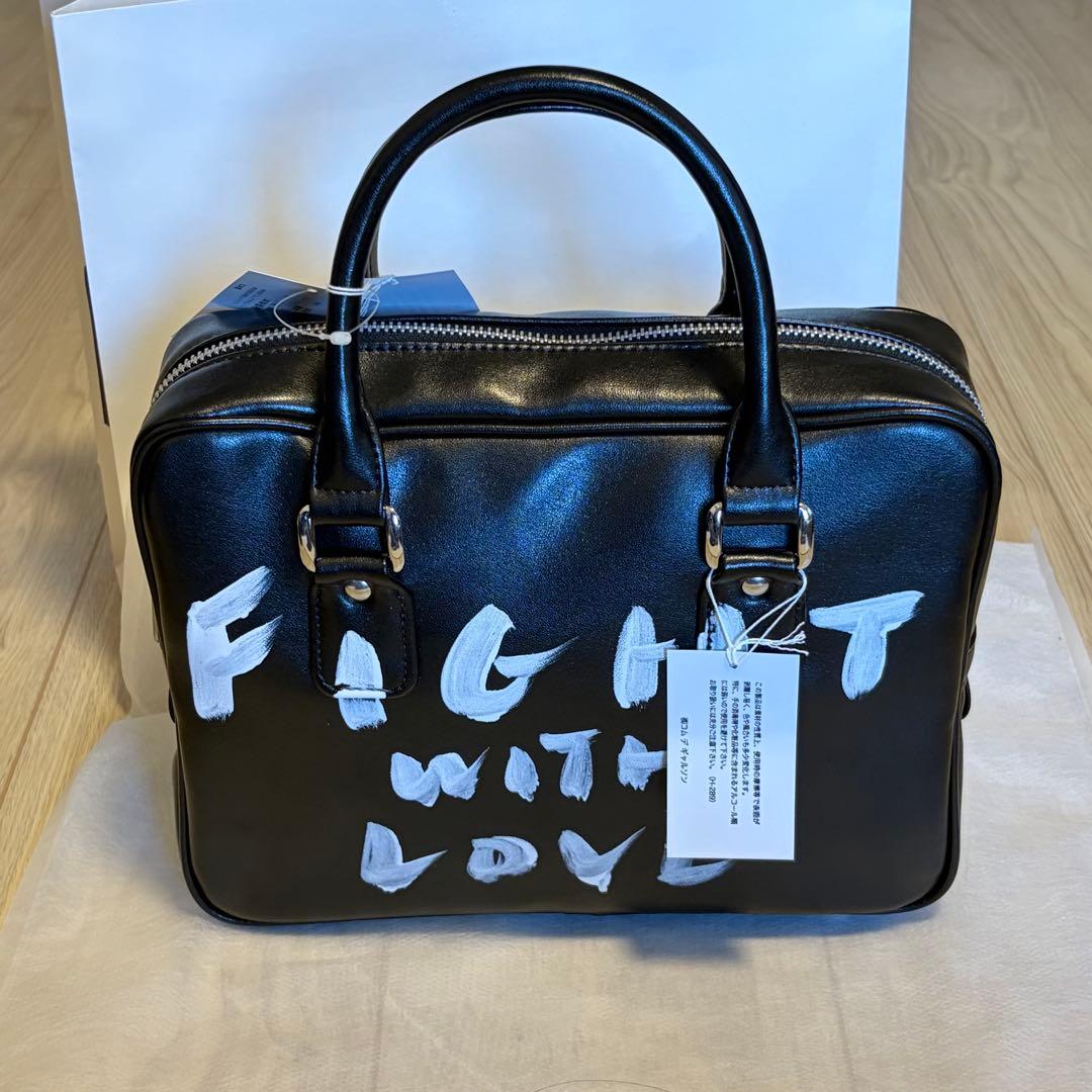 コムデギャルソンガール GIRL メッセージ ペイントバッグ - メルカリ