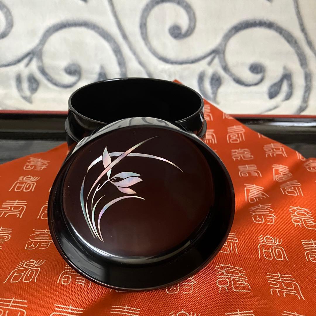 茶道具 高麗乾漆螺鈿 四君子棗 南山造 共箱 - メルカリ