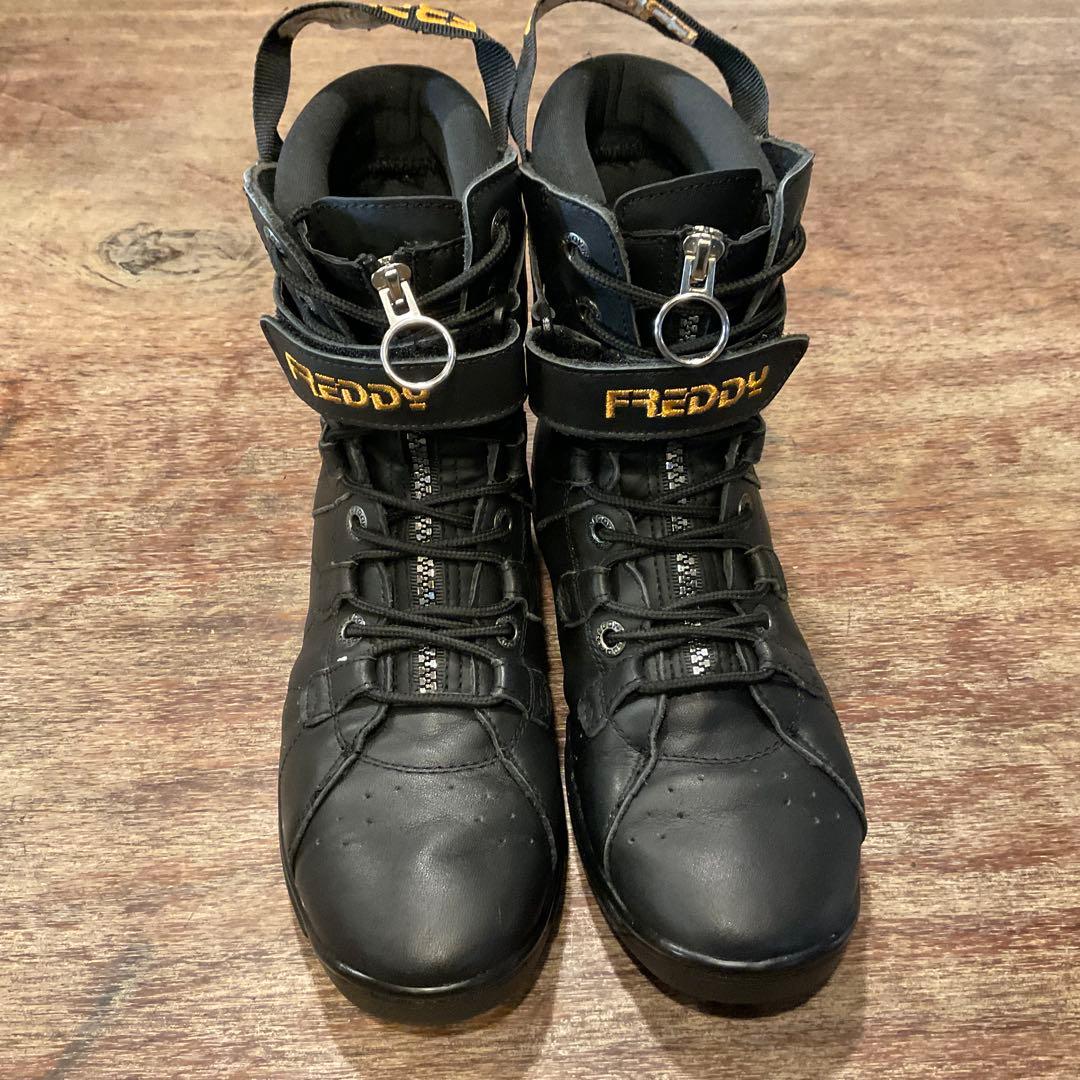 美品！フレディ FREDDY 589 2.0 ハイカット ダンスシューズ 黒 - メルカリ