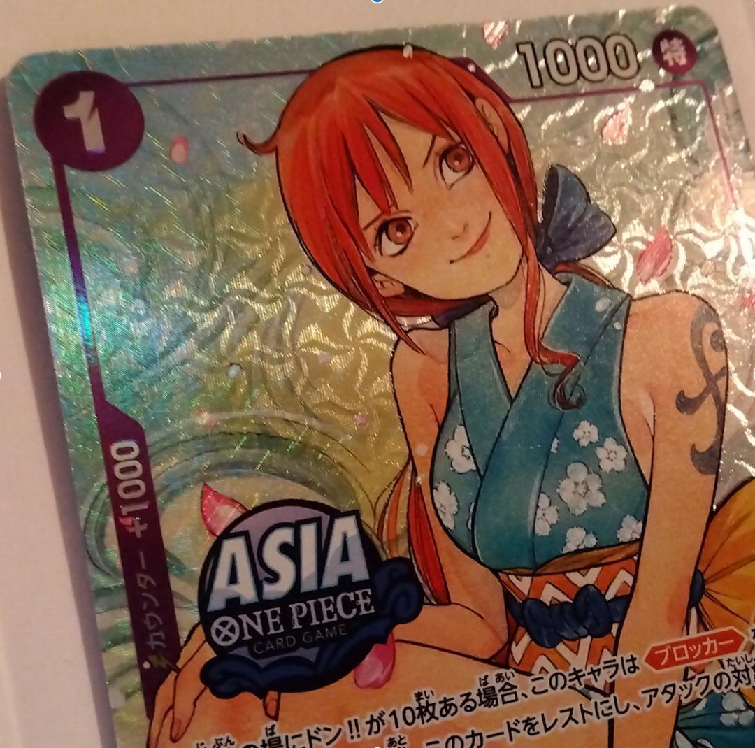 おナミ ルフィ太郎 ゾロ十郎 ワンピースカード ONE PIECE CARD - メルカリ