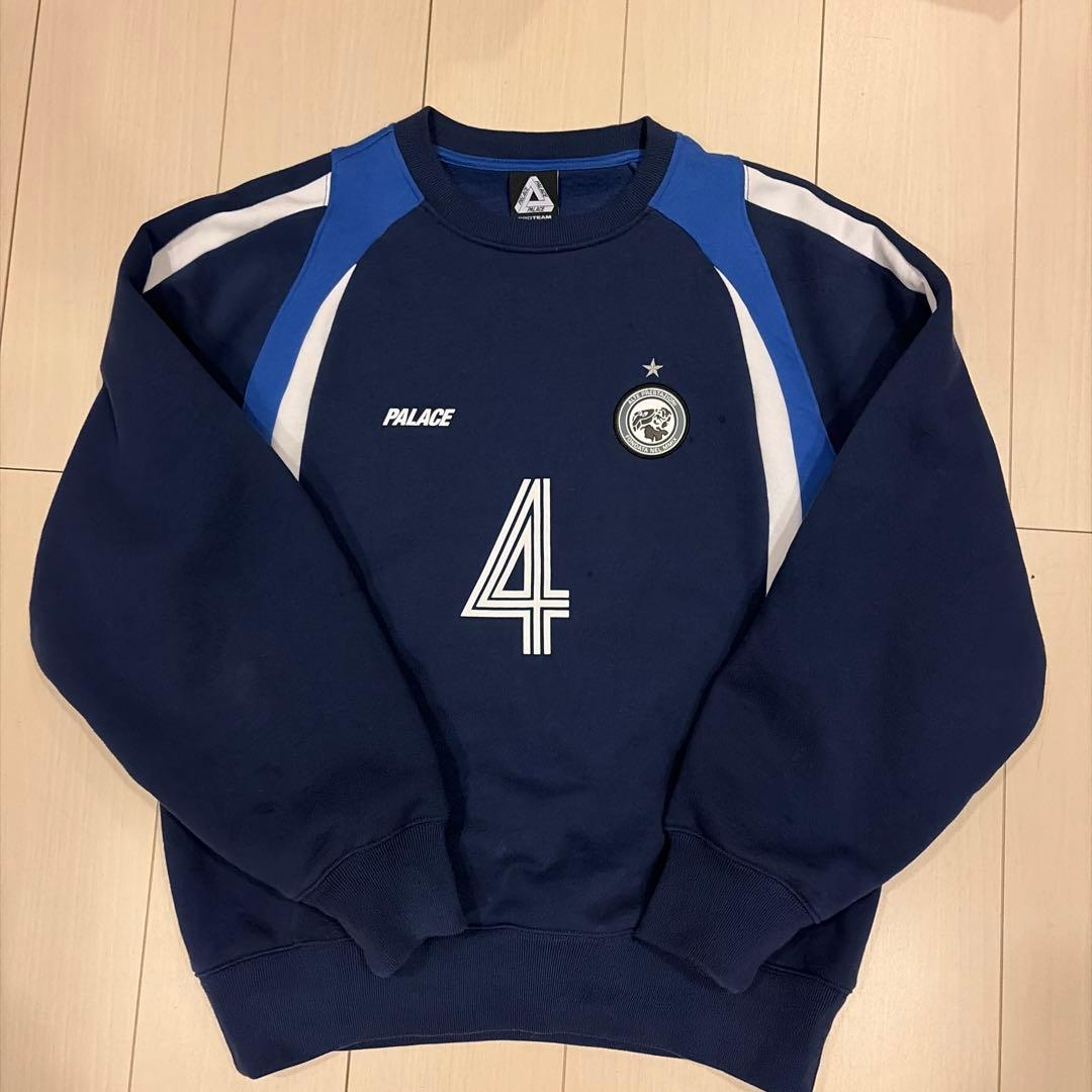 ね*お様 PALACE PHANTASY WARM UP CREW BLUES 1758531528-phantasy-warm-up-