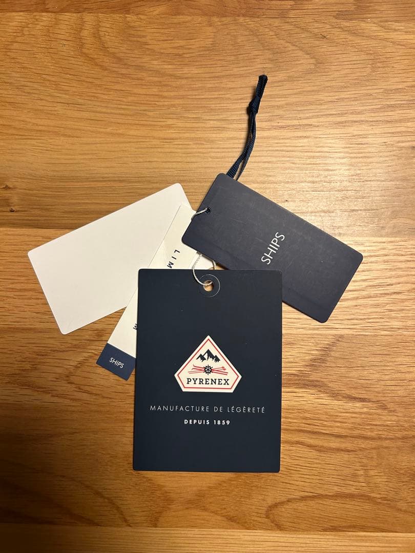 【SHIPS 別注｜タグあり】ピレネックス　エローラ　エボニー38